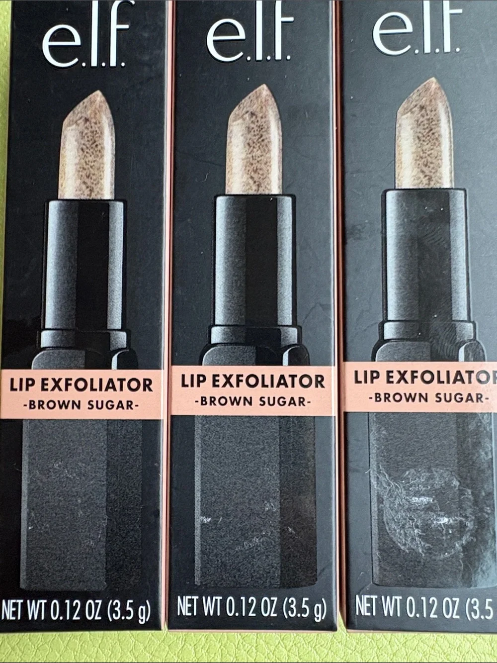 ELF Lip Exfoliator 2 Sweet Cherry 3 Brown Sugar NEW